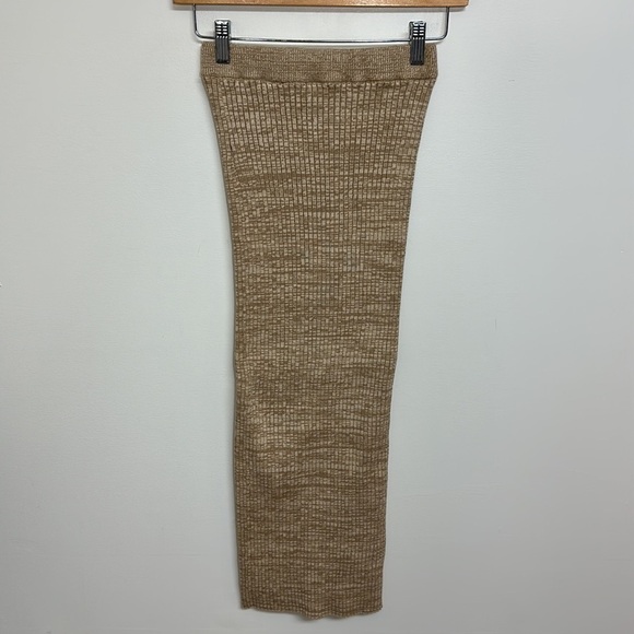 Charlie Holiday Ribbed Space Dye‎ Midi Pencil Skirt Size 4 - Picture 3 of 7